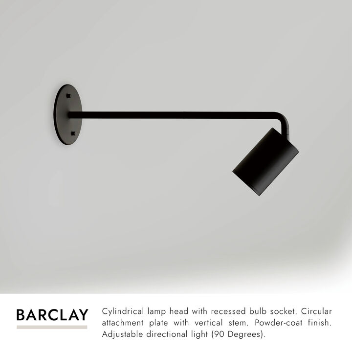 Barclay 3-in 1 Light Wall/Ceiling Cylinder Light