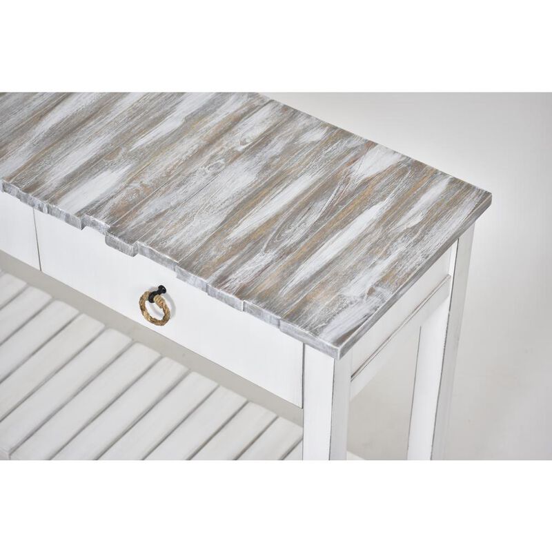 Sea Winds Coastal Furniture Picket Fence Console Table