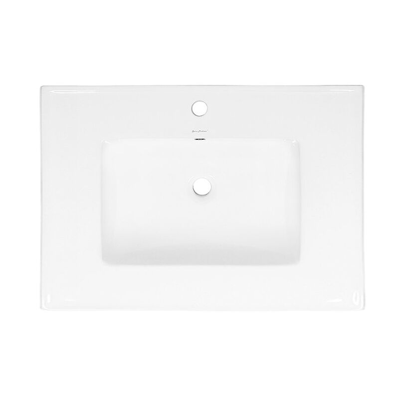 30" Ceramic Vanity Sink Top image number 1