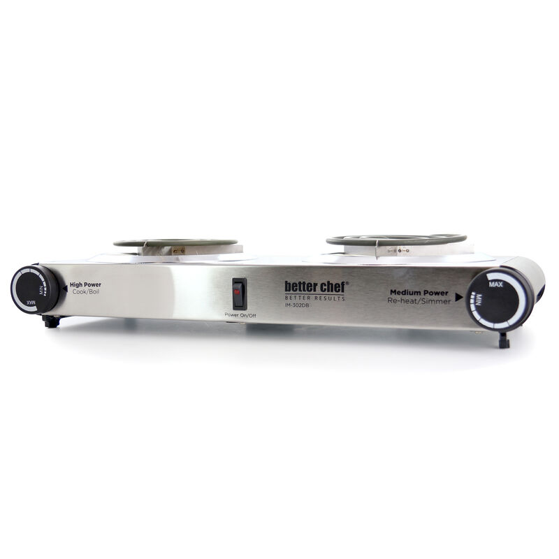 Better Chef Stainless Steel Dual Electric Burner