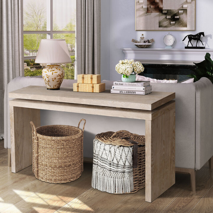Sasjum Antique Console Table
