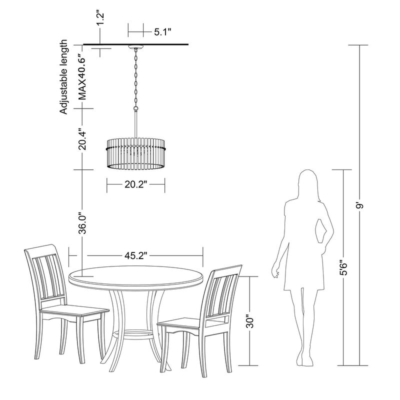 Clara 5-light Brushed Brass Crystal Chandelier image number 3
