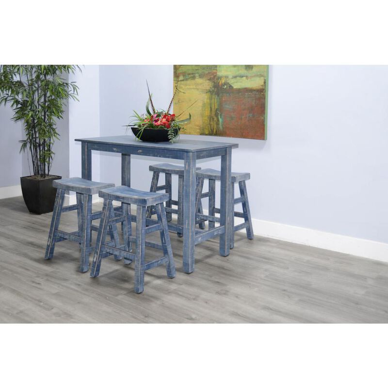 Sunny Designs Ocean Blue Counter Table