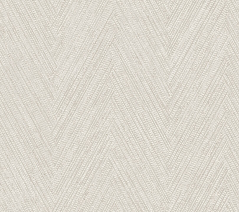 Thatched Chevron Light Neutral Wallpaper
