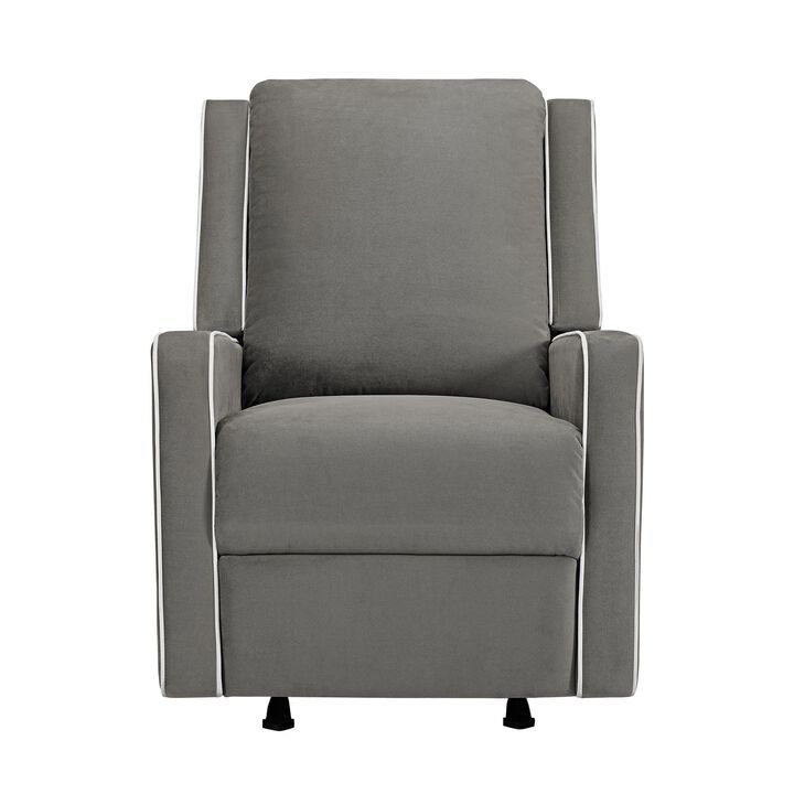 Baby Relax Billie Rocker Recliner Chair, Pocket Coil Seating, Beige Linen