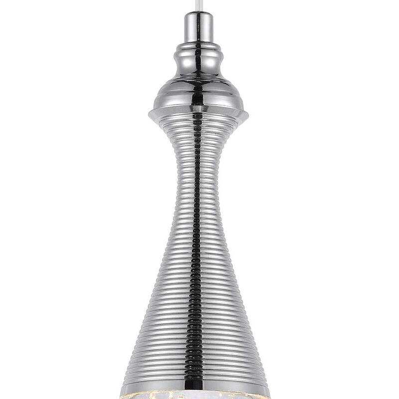 Dior LED Down Mini Pendant With Chrome Finish