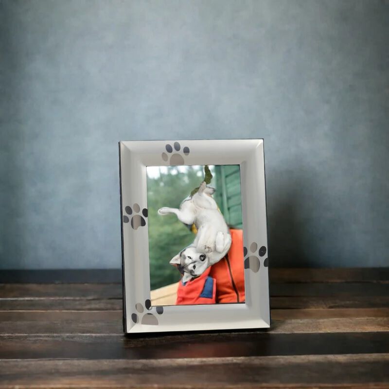 Paw Print Design Frame - 5" x 7"