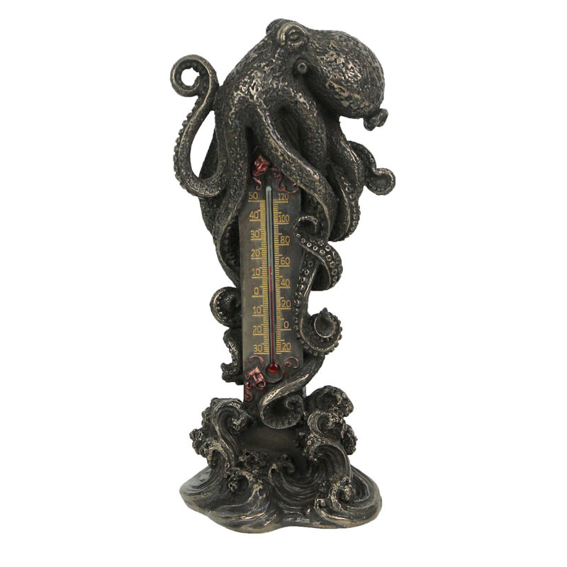 Perpetual Octopus Precision Mood Teller Tabletop Indoor Thermometer 7.25 Inch image number 0