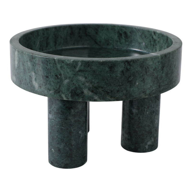 9x6" Marble Bowl On 3 Feet image number 1