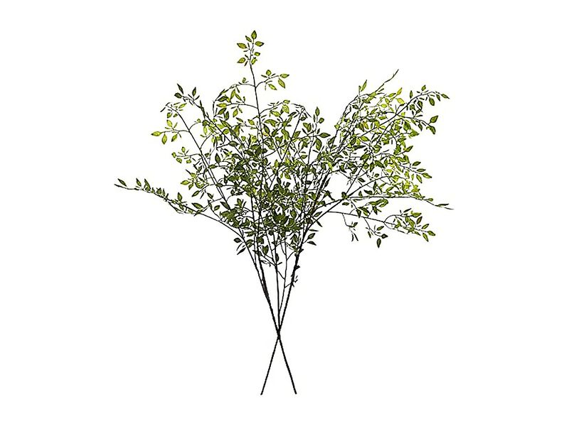 Artificial Plants 2 Pack 43 Inch Green Nandina Faux Branches Vase Shop Garden image number 0