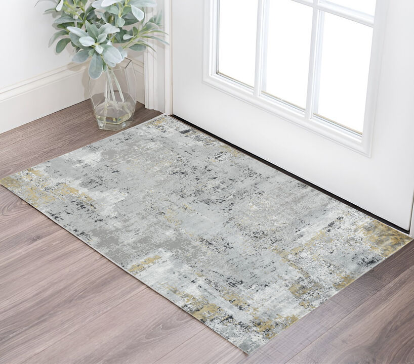 HomeRoots Medallion Area Rug