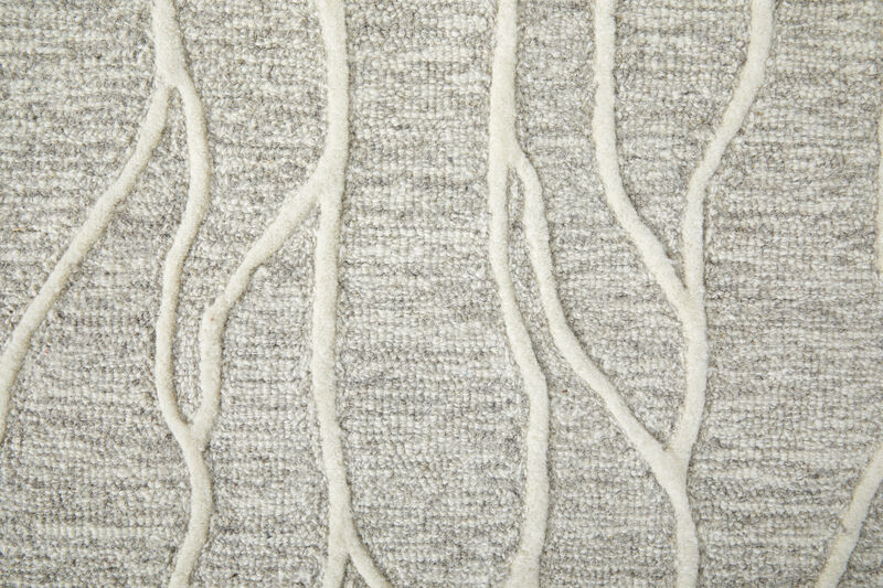 Enzo 8734F Taupe/Ivory 2'6" x 8' Rug image number 5