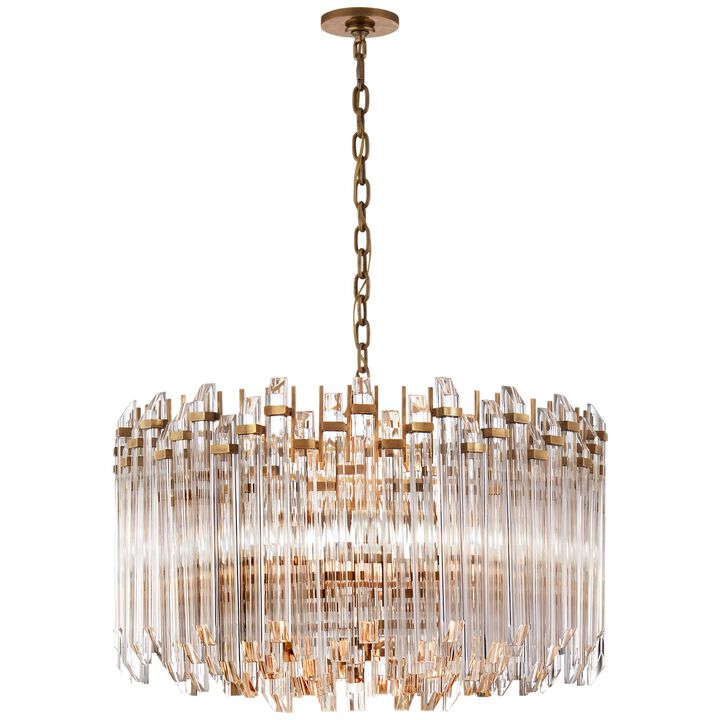 Adele Lrg Wide Drum Chandelier