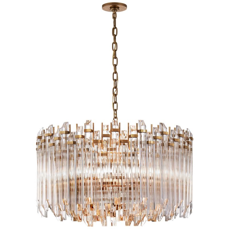 Adele Lrg Wide Drum Chandelier