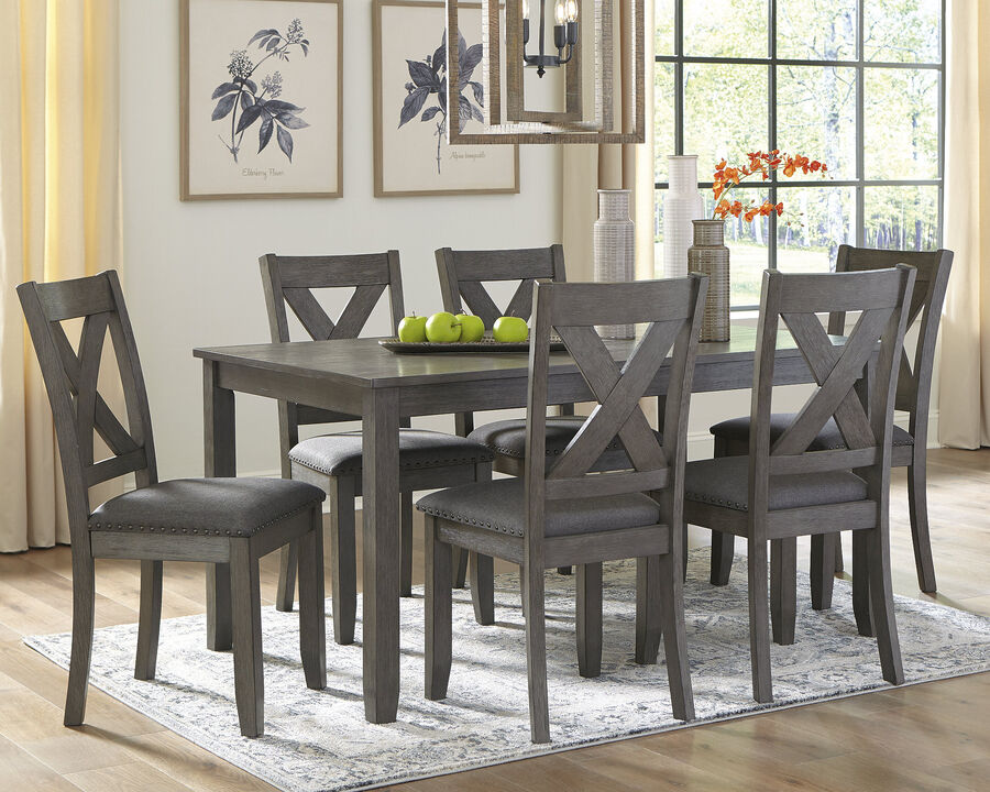 Caitbrook Table and Chairs (Set of 7)