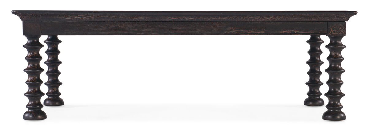 Big Sky Turned Leg Cocktail Table