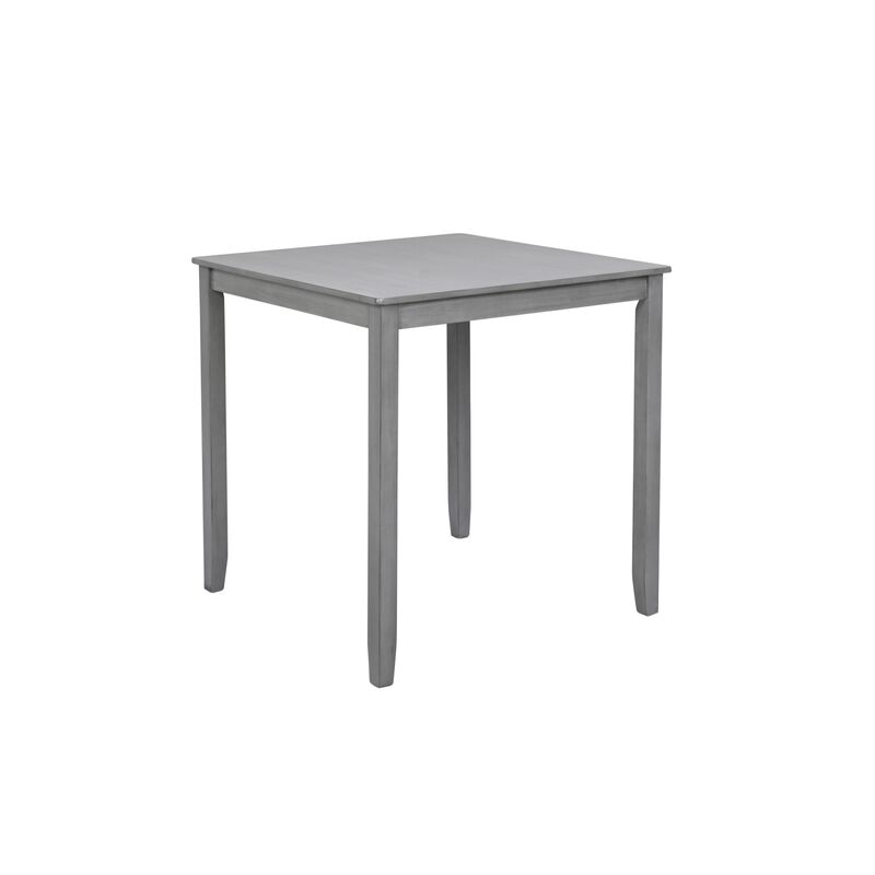 Cagka 5‑Piece Counter Height Square Wood Dining Set image number 8