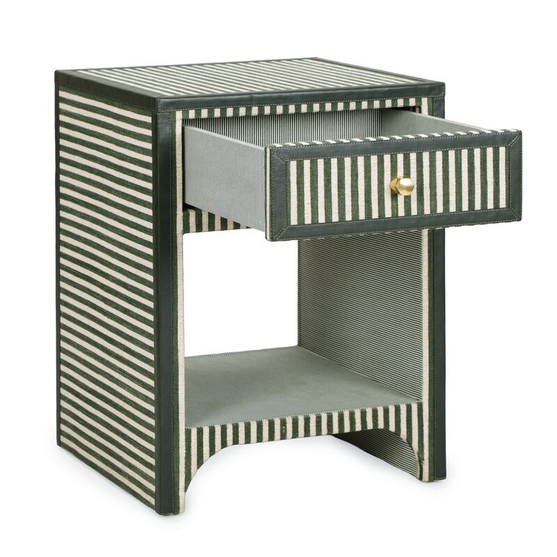 Kora Terracotta Cotton Jute Nightstand image number 4