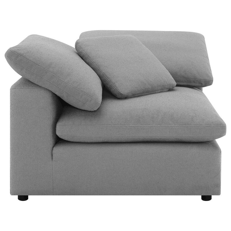 Coaster Co. of America Raleigh 5-piece Boucle Upholstered Modular Sectional Grey image number 5