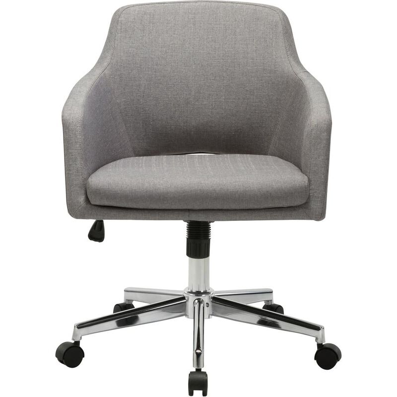Lorell Mid-century Modern Low-back Task Chair - 24.6 x 24.6 x 34.9
