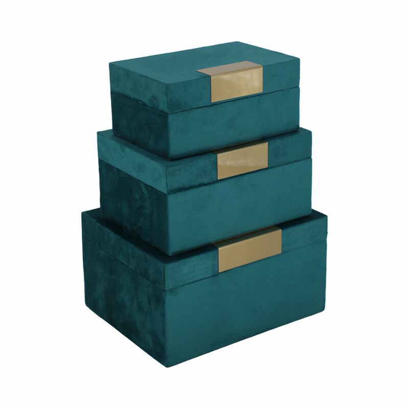Velvet S/3 Jewelry Boxes image number 3