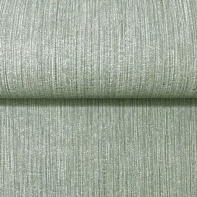 Washed Ramie Sea Glass Wallpaper (Set of 2) image number 1