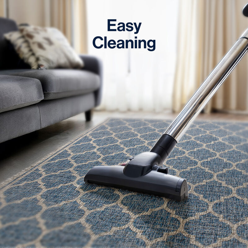 Trebol Moroccan Trellis Textured Weave Area Rug