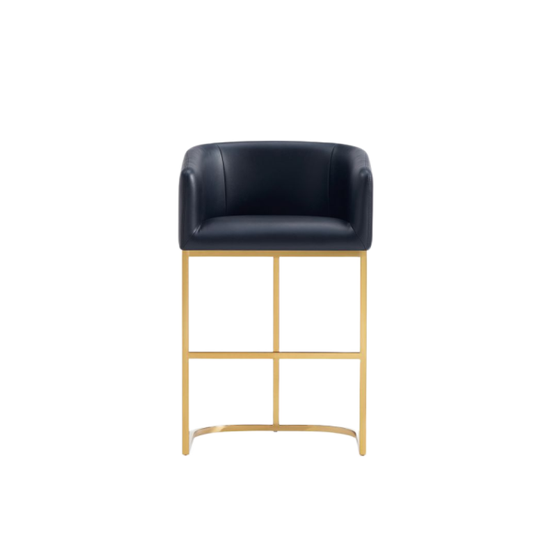 Louvre Black Counter Stools (Set of 2)