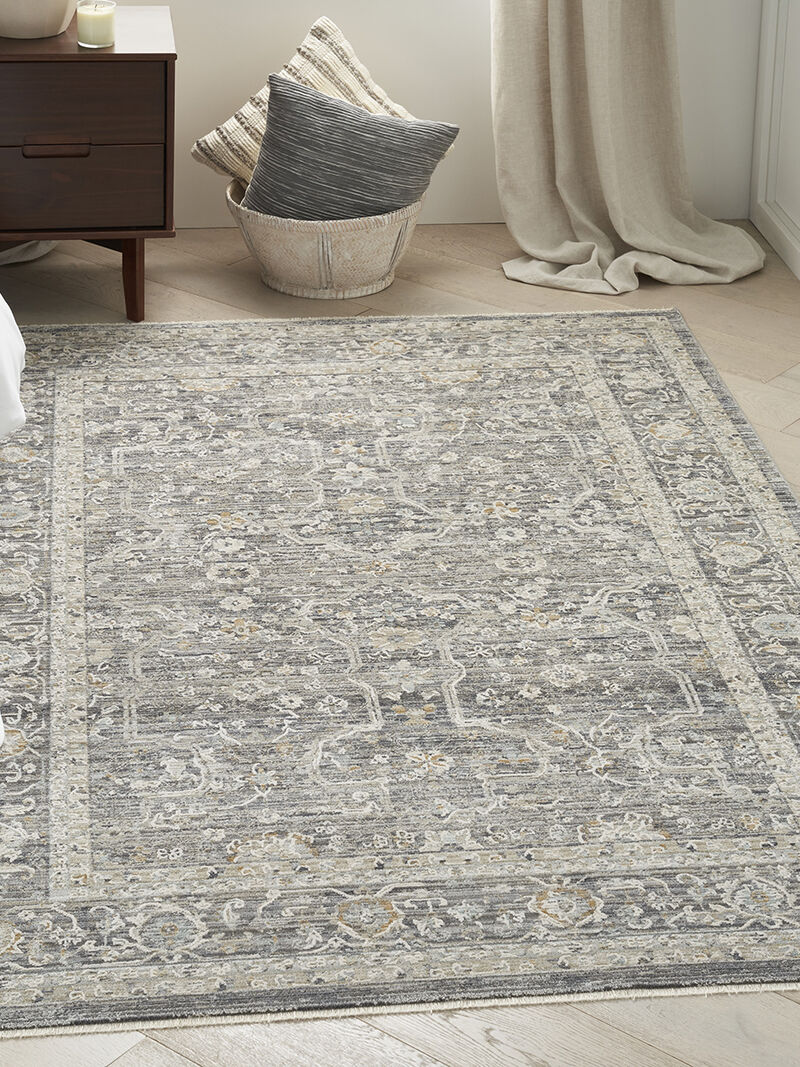 Lynx LNX03 Slate/Multicolor 2'6" x 4'6" Rug