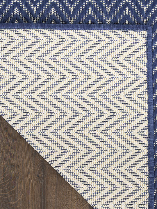 Horizon Indoor/Outdoor HOZ02 Navy 10' x 14' Rug