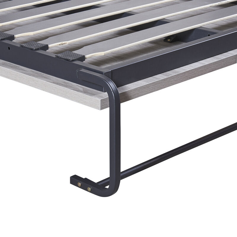 Whisen Murphy Bed, Folding Design Solid Frame, No Spring Box Needed image number 8