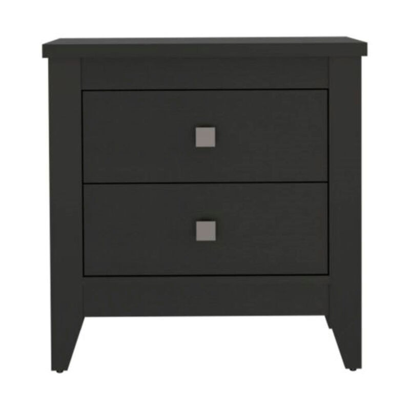 Nightstand More, Bedroom, Black