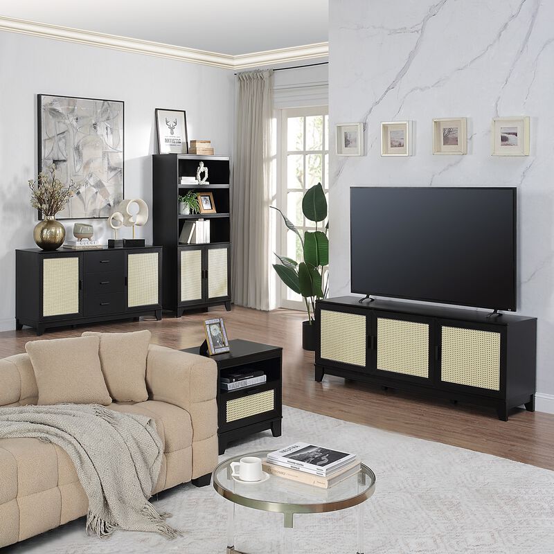 Sheridan Black Living Room Set