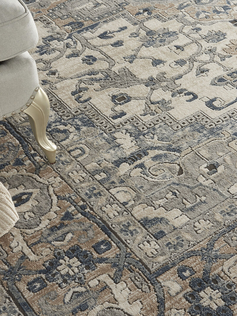 Quarry QUA05 Ivory/Gray 10' x 14' Rug