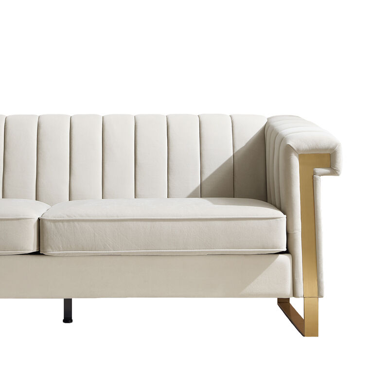 Brahal  Sofa with Metal Legs image number 4