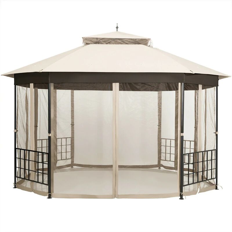 10'x 12' Octagonal Patio Gazebo image number 6