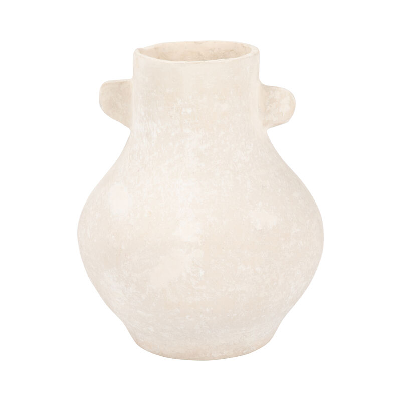 Paper Mache 10" Eared Vase image number 0