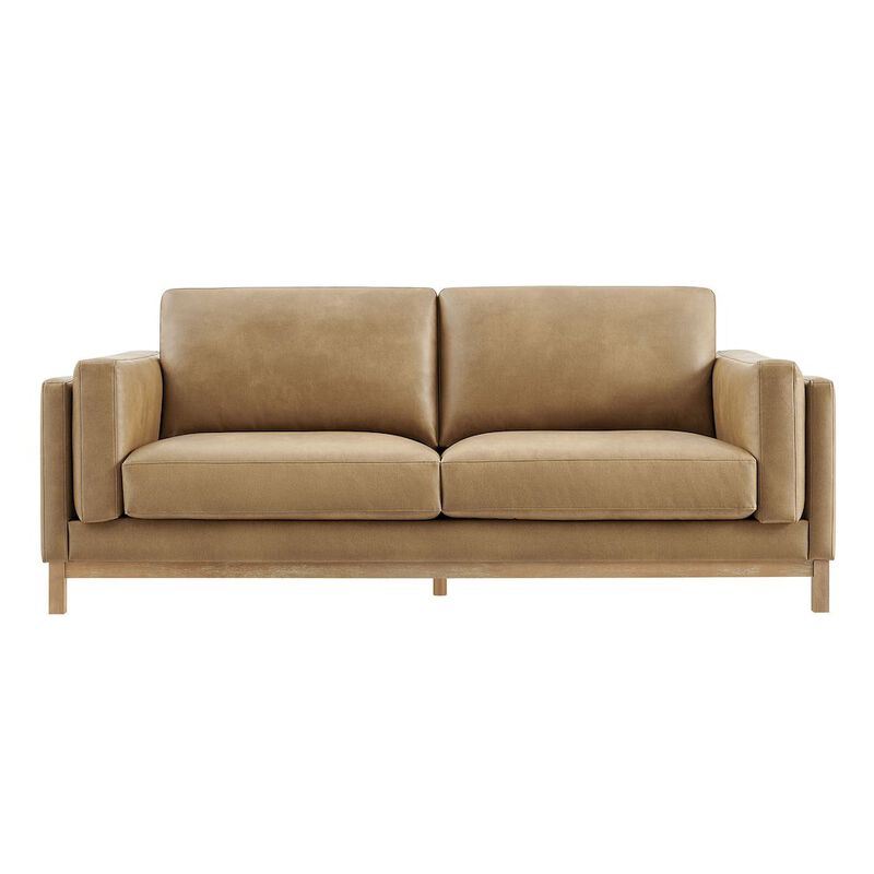 Roscoe 81 inch Vegan Leather Sofa image number 5