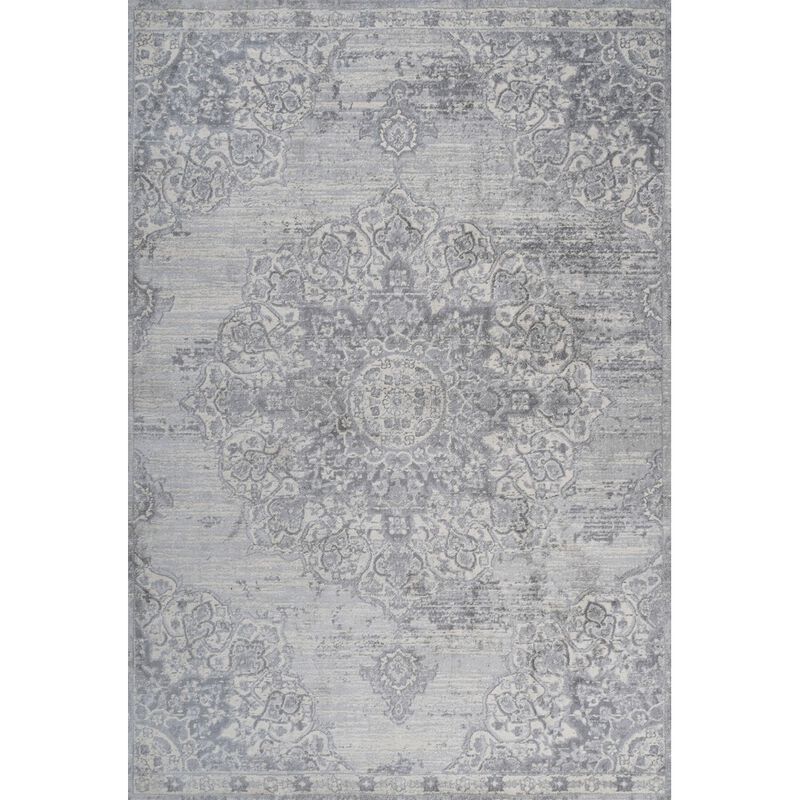 Modern Persian Vintage Moroccan Medallion Area Rug