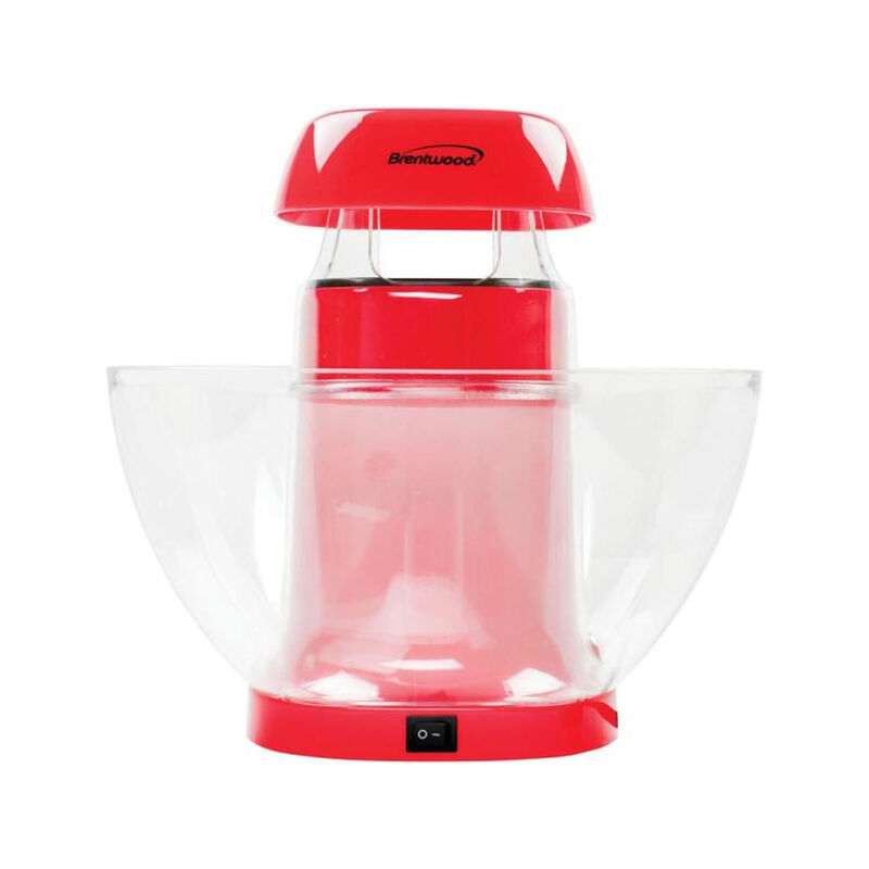 Brentwood Jumbo 24-Cup Hot Air Popcorn Maker in Red