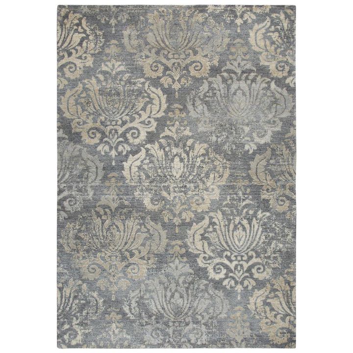 Euphoria Gray 5' x 8' Hybrid Rug