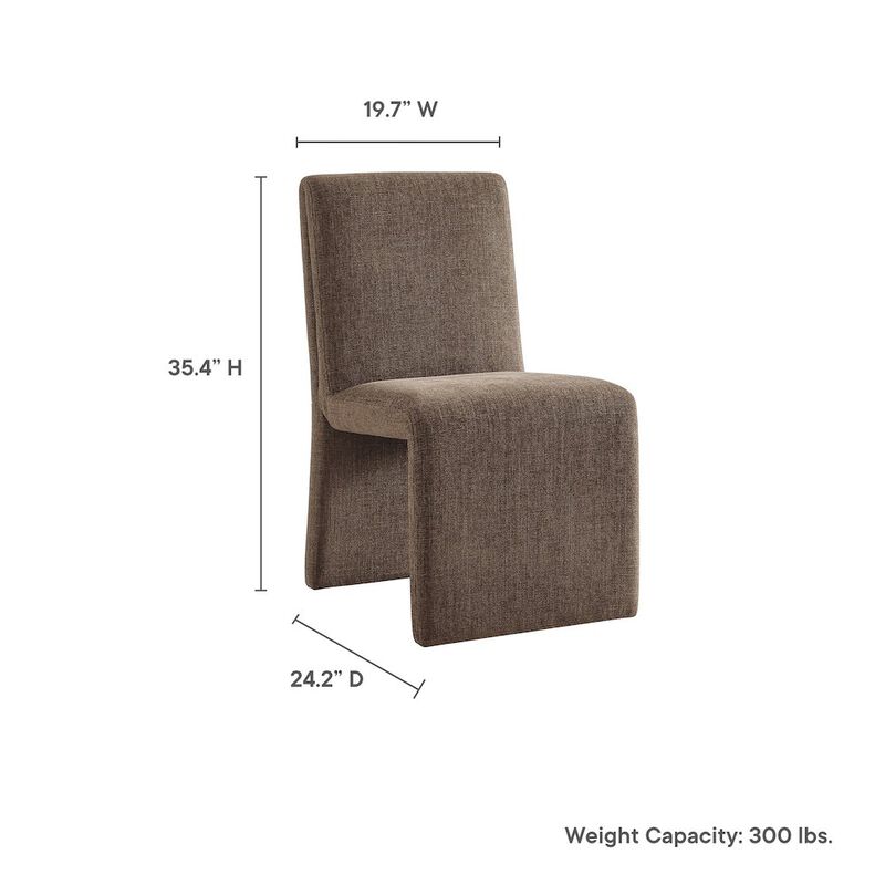 Emory Fabric Upholstered Dining Side Chair image number 2