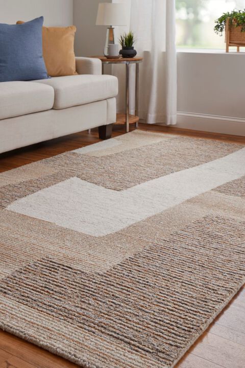 Pollock 8953F Beige/Brown 3'6" x 5'6" Rug