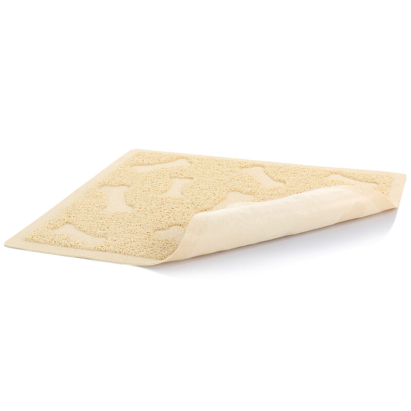 Gibson Everyday Pet Elements 17.7 x 15.75 Inch Dog Bone Placemat in Tan image number 2