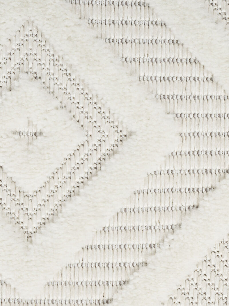 Versatile NRV01 Ivory/White 8' x Round Rug image number 5