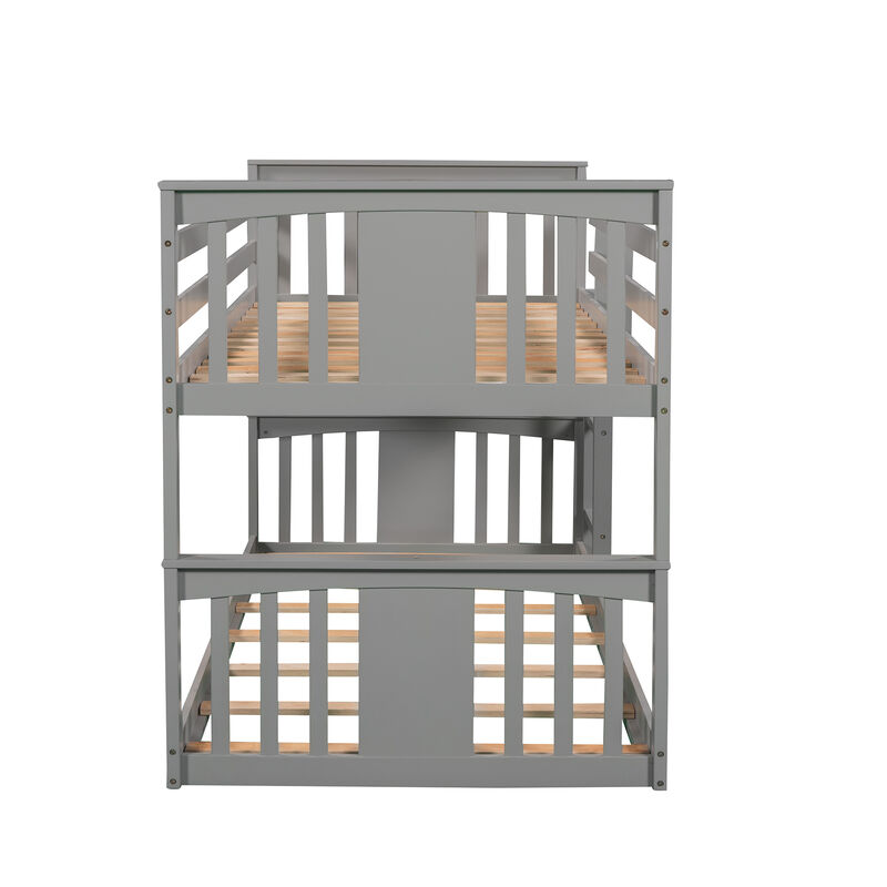 Merax Bunk Bed with Ladder image number 5
