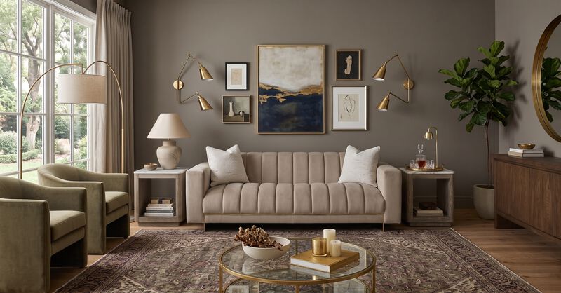 Well Balanced 84" Sofa image number 1