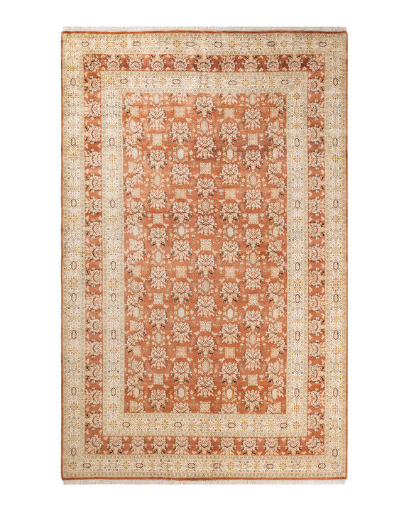 Mogul, One-of-a-Kind Hand-Knotted Area Rug  - Brown, 6' 1" x 9' 6"