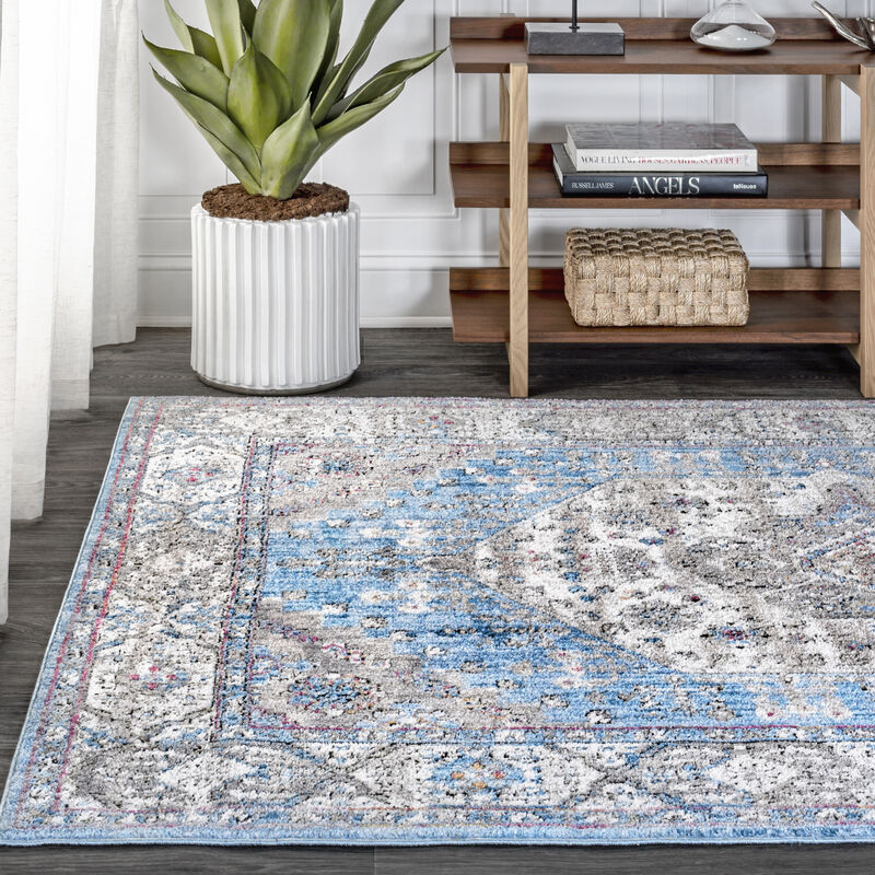 Kesan Vintage Medallion Area Rug