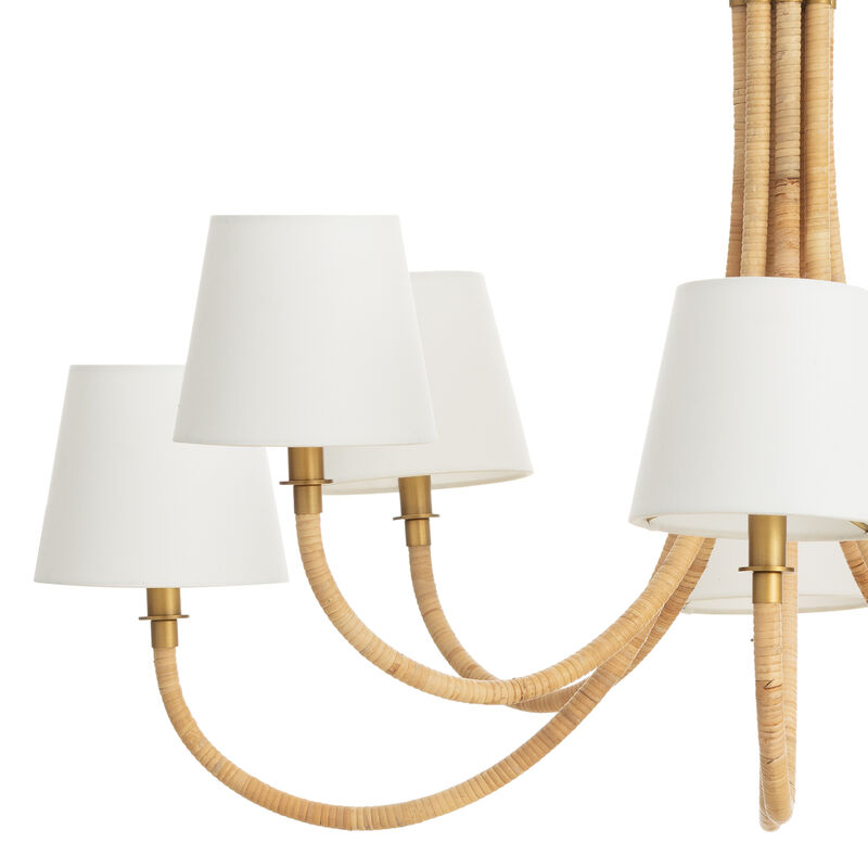 Coastal Living Treble Chandelier